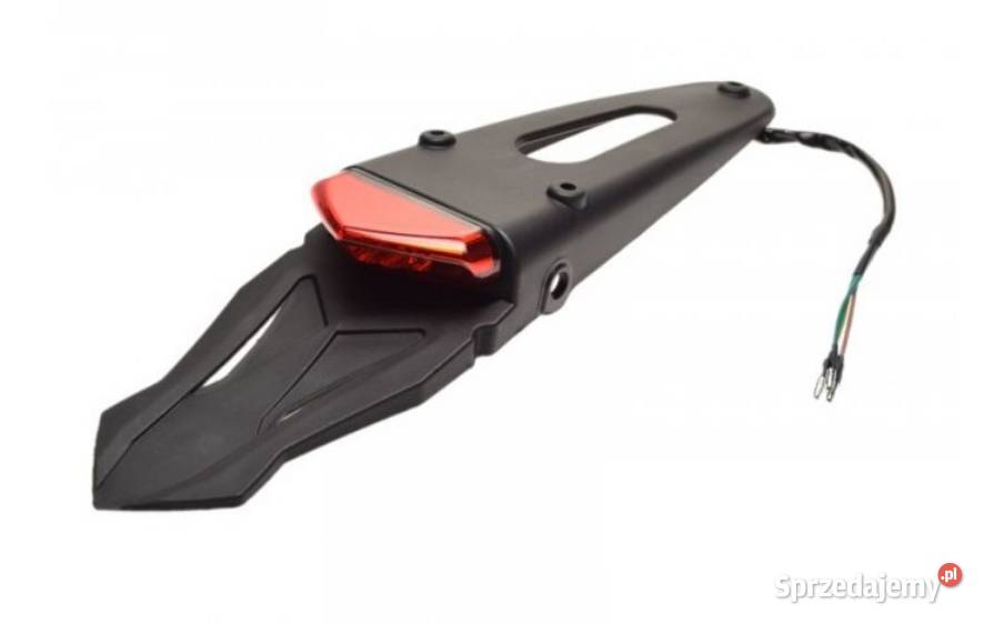 LAMPA TYŁ LED Z BŁOTNIKIEM CROSS ENDURO śląskie Sosnowiec