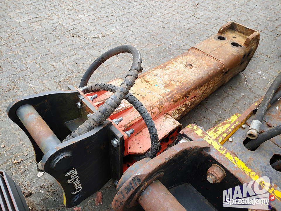 Młot hydrauliczny Rammer E68 1750 do koparki świętokrzyskie Ostrowiec Świętokrzyski