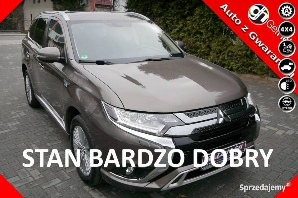 Mitsubishi Outlander 24 Hybryd 4x4 Led Stan aluminiowe felgi śląskie Częstochowa sprzedam