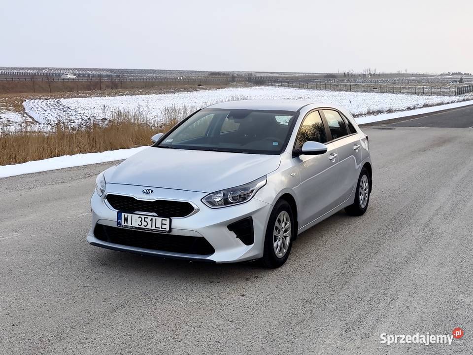 KIA CEED 10 TGDI 120 SALON POLSKA 99 000 2020R elektryczne lusterka świętokrzyskie Wodzisław