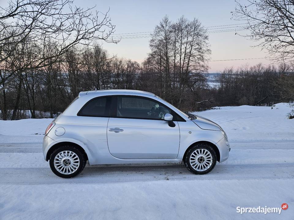 Fiat 500 2010r 12Benz Niski Przebieg Klima Ryglice