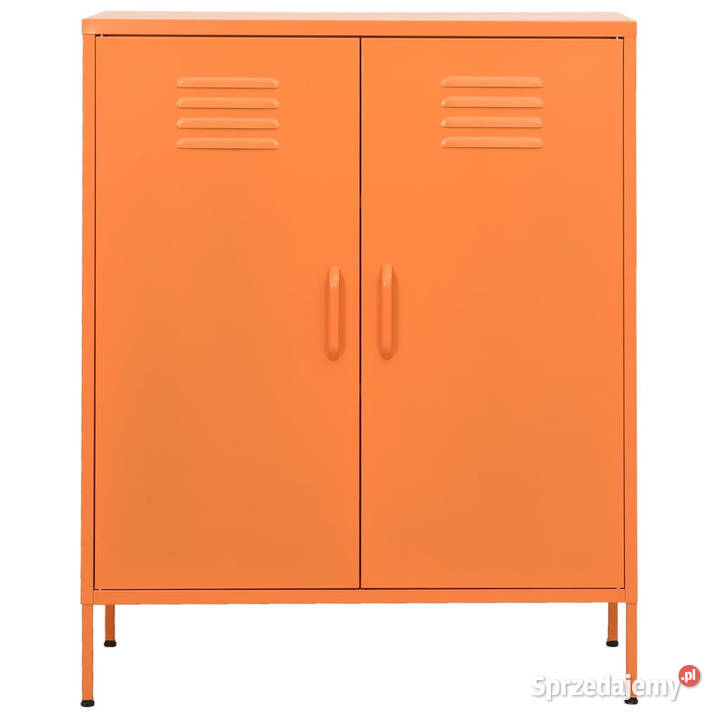 Szafka pomarańczowa 80x35x1015 stalowa WM336165 Warszawa