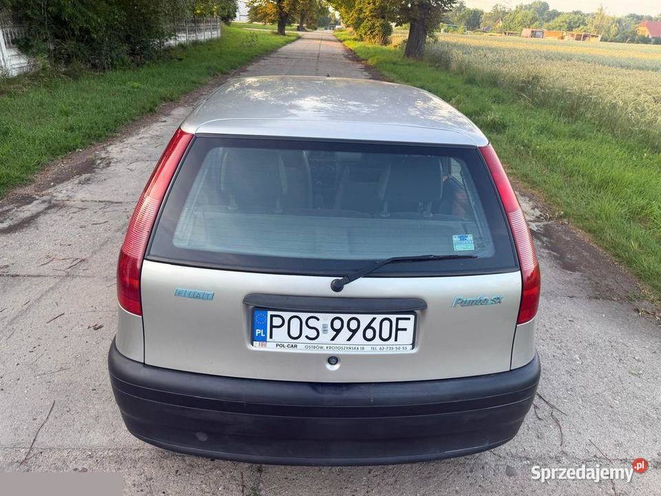 Fiat Punto 12 benzyna 85 1997r Krotoszyn sprzedam