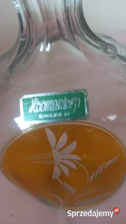 Karafka kryształowa Hovmantorp Sweden
Niższa Porcelana i szkło pomorskie Gdańsk