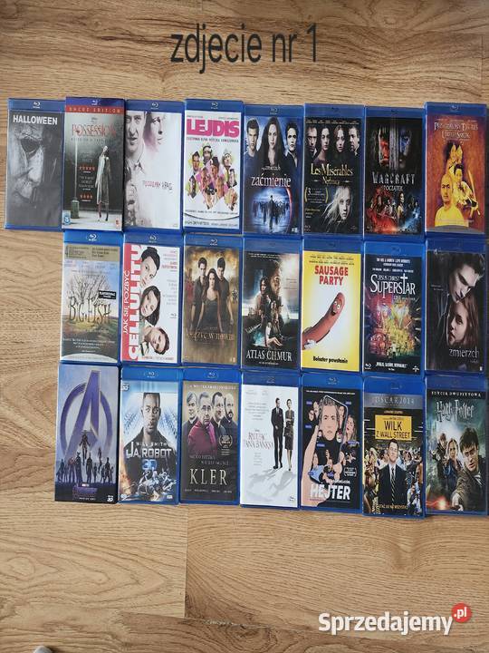 Filmy Bluray DVD 4k Ultra HD kolekcja Police sprzedam