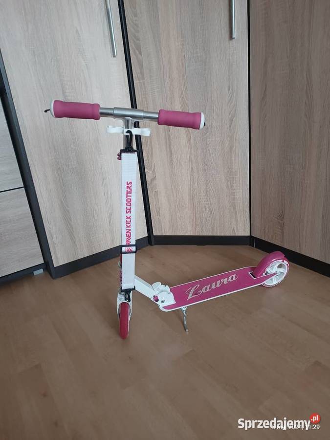 Składana hulajnoga dziewczynki Raven Laura Rolki, wrotki i hulajnogi zachodniopomorskie Szczecin
