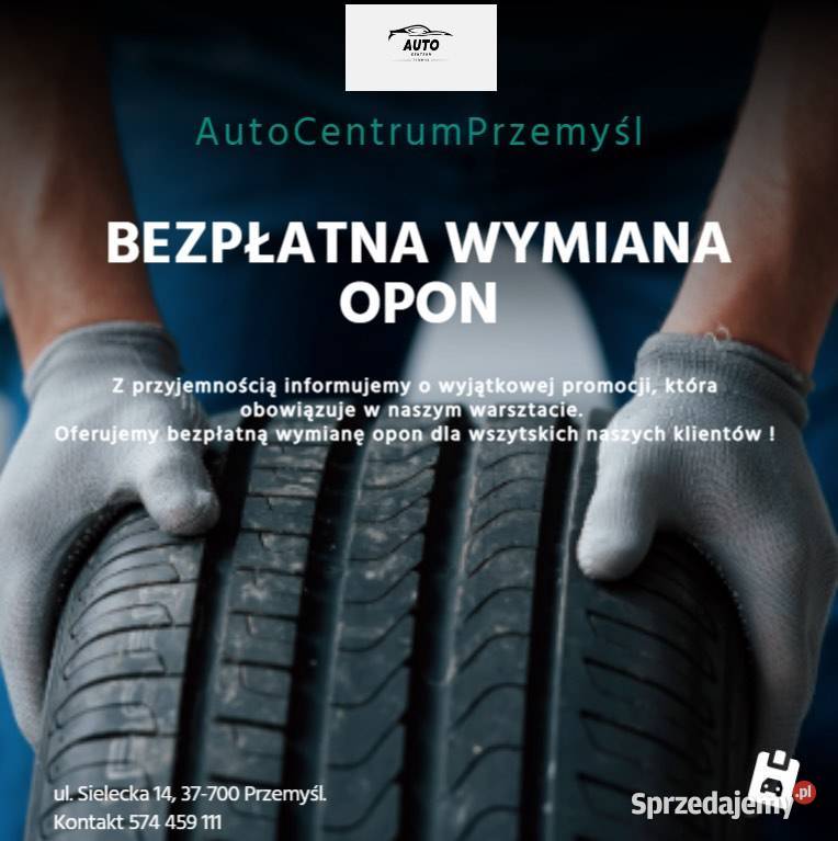 Bezpłatna wymiana opon Naprawa i warsztat podkarpackie Przemyśl naprawa