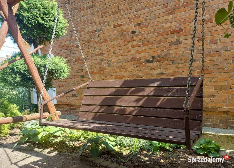Ławka do huśtawki bujanej gotowy stelaż łódzkie Sędziejowice sprzedam