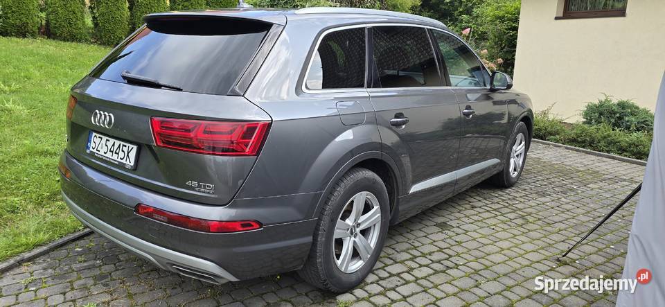 AUDI Q7 30 TDI Faktura VAT 23 BEZWYPADKOWY SALON Samochody osobowe Zabrze
