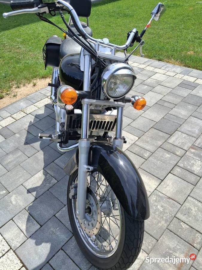 Honda Shadow 125 nieuszkodzony Czerno