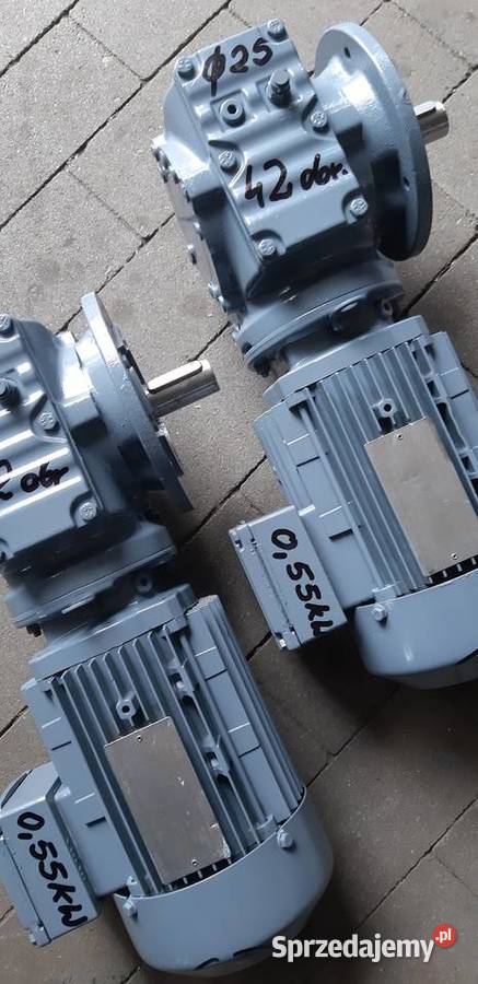Motoreduktor 055 kW42 obr Biznes i Przemysł Leszno sprzedam
