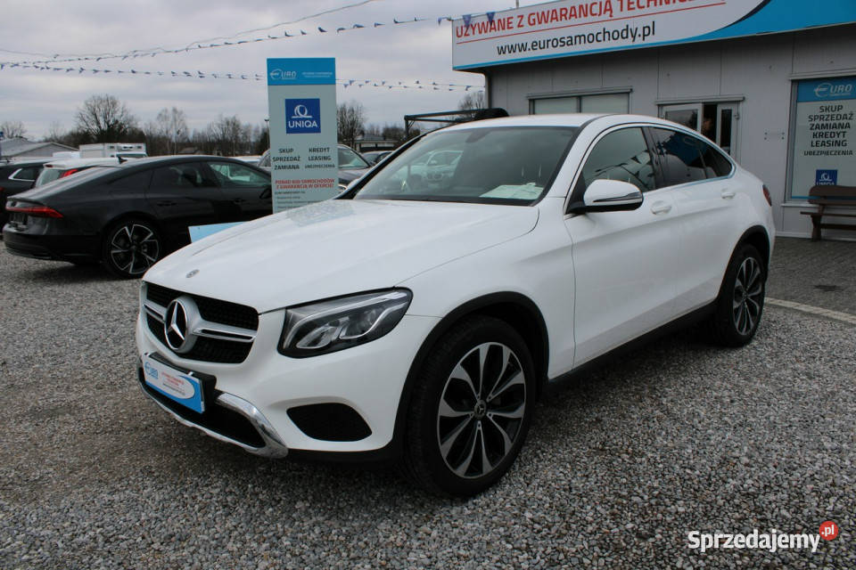 Mercedes GLC 220 COUPE Fvat Gwarancja Skóra Led czujnik zmierzchu mazowieckie Warszawa