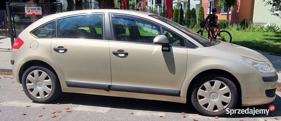 Citroen C4 16 Hdi diesel 2007r złoty Kraków sprzedam