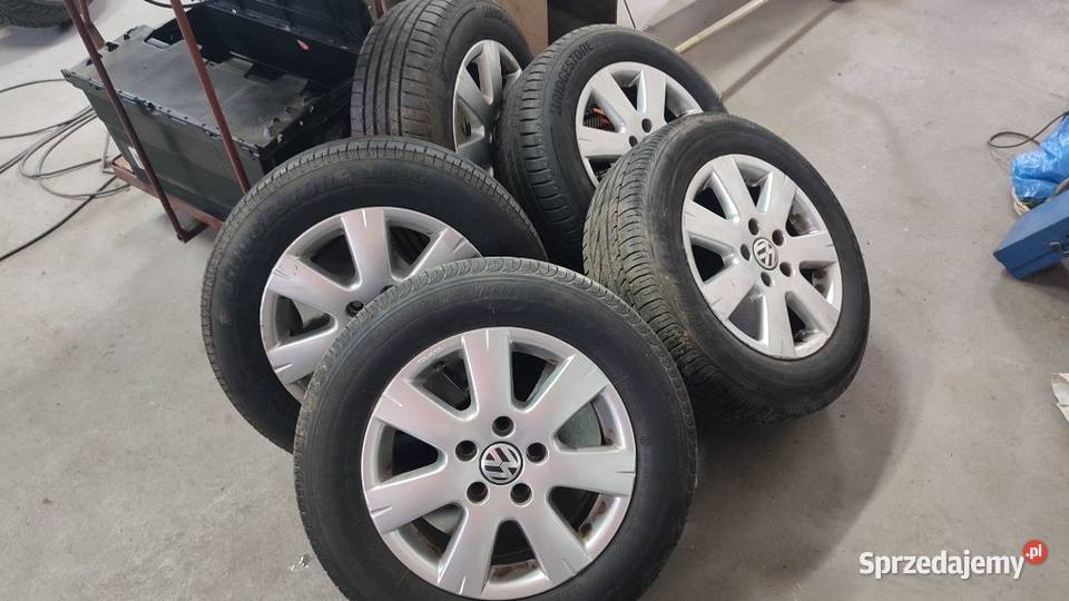 Oryginalne Felgi 15 Volkswagen Golf V aluminiowe Samochodowe Gdańsk sprzedam