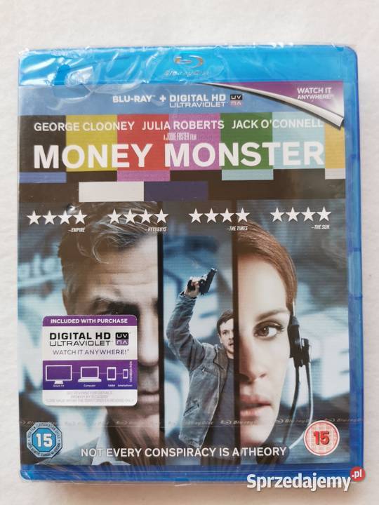 Money Monster Zakładnik Z Wall Street Bluray Ozorków sprzedam