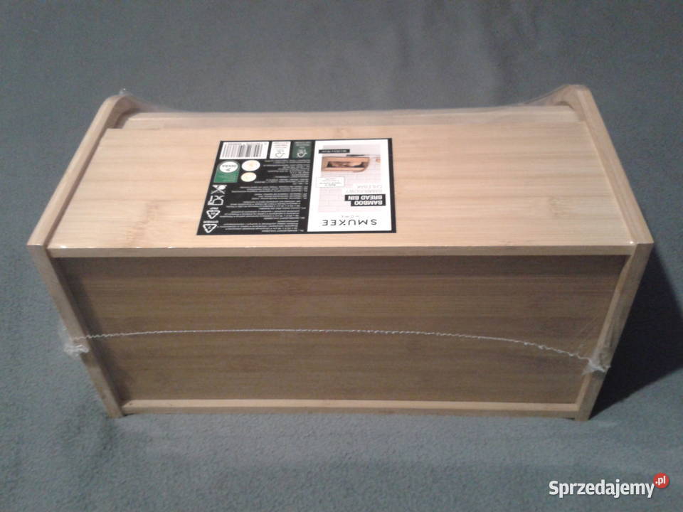 Smukee CHLEBAK bambusowy z roletą NOWY