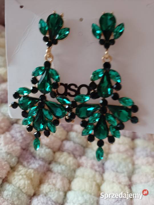ASOS Bogato zdobione kolczyki wieczorowe z Kraków