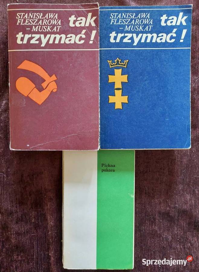 Stanisława FleszarowaMuskat 3 książki dolnośląskie Wrocław