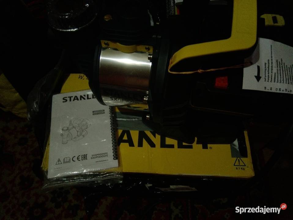 Pompa samozasysające Stanley 900W nowa Mińsk Mazowiecki sprzedam