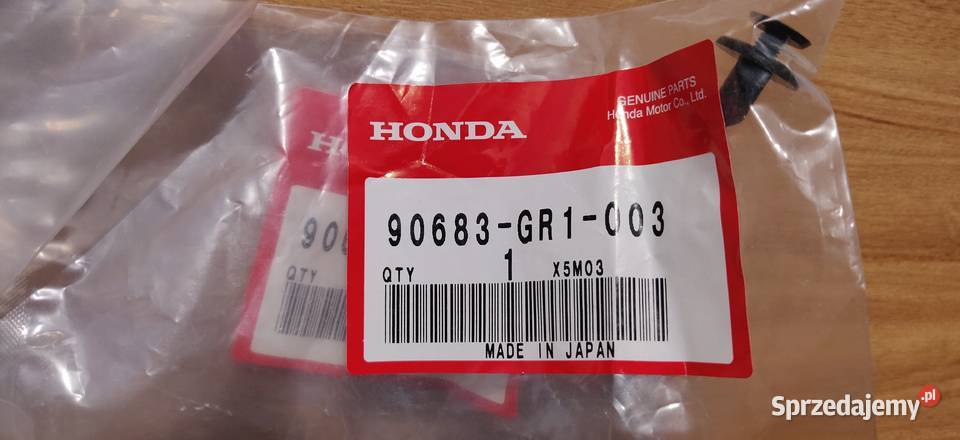 Spinka Kołek Osłony Korpusu 90683GR1003 OEM Zagórowa