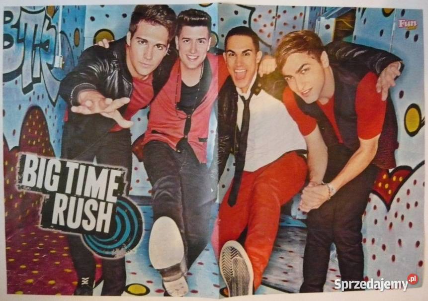 PLAKATY BIG TIME RUSH WYPRZEDAŻ ŚWIAT PLAKATÓW kujawsko-pomorskie