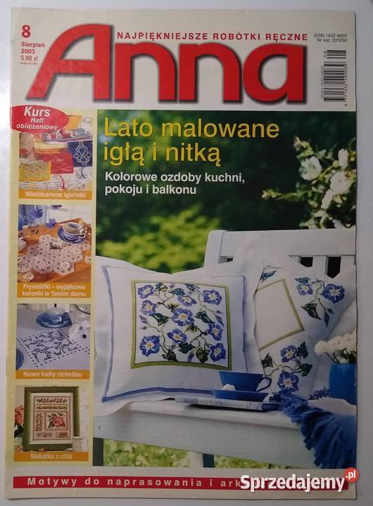 ANNA najpiękniejsze robótki ręczne 82003 pomorskie Gdańsk
