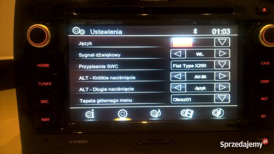 Radio nawigacja XZENT XF220 Navi bt hdmi kamera Sędziszów