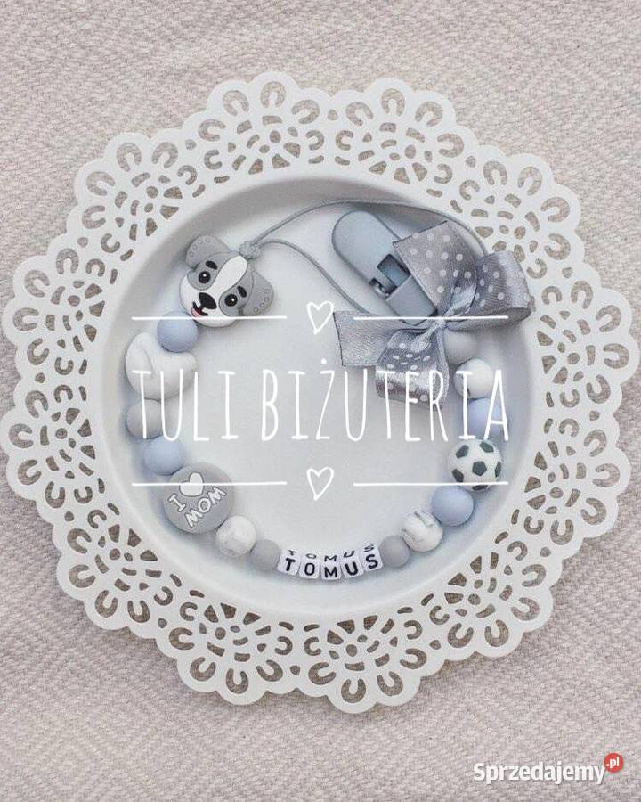 Zawieszka do smoczka z imieniem dziecka Katowice