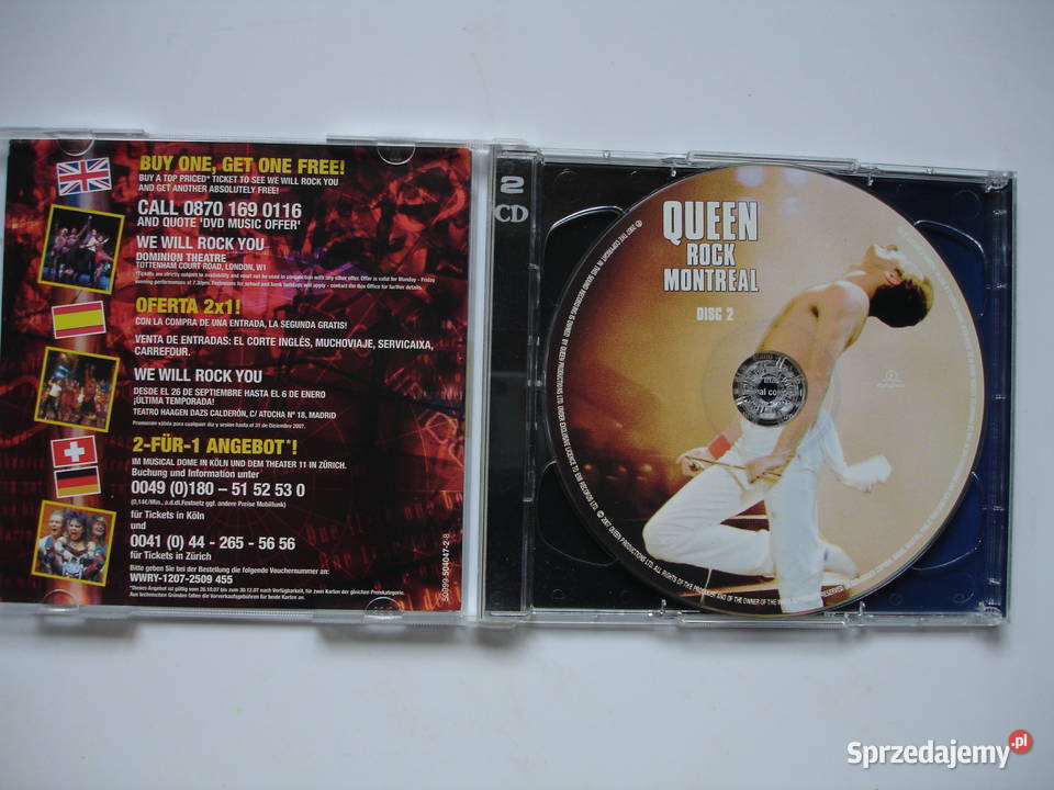 QUEEN Rock Montreal 2XCD sprzedam