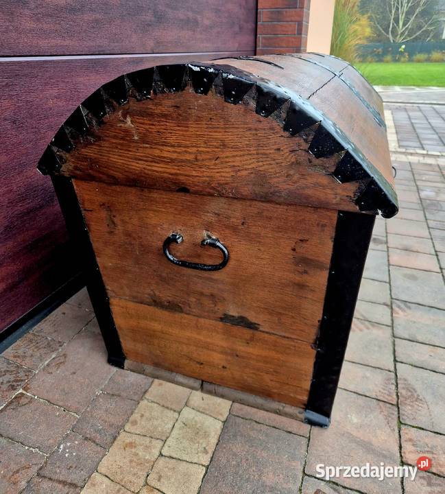 Stara zabytkowa skrzynia kufer Pozostałe Bydgoszcz