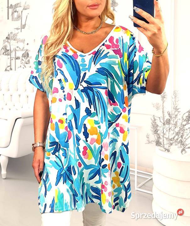 BLUZKA TUNIKA plus size2xl 3xl 4xl 505254 śląskie Częstochowa
