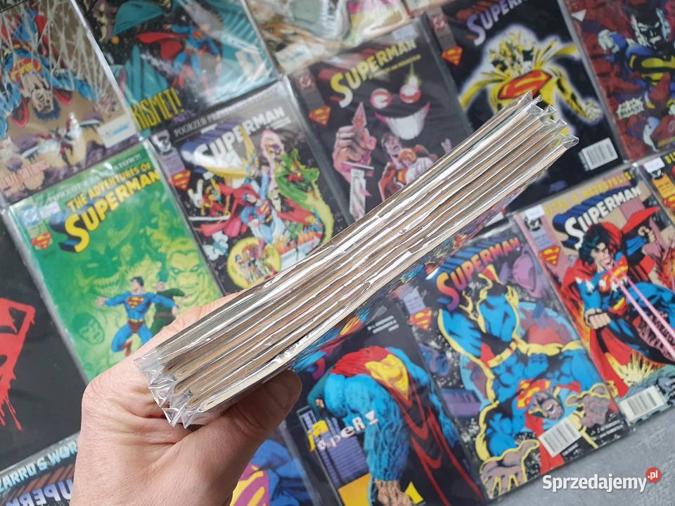 Superman 8 komiksów miniseria Rządy Supermanów Gdynia sprzedam