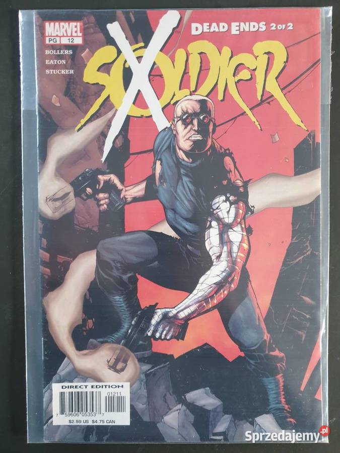 Soldier X 7 oryginalnych komiksów Marvel USA Superbohaterowie Książki i Podręczniki pomorskie Gdynia
