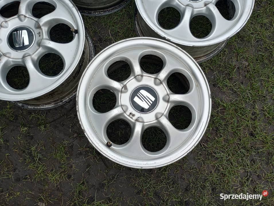 Alufelgi Oryginalne Seat 5x100 Felgi 15 kujawsko-pomorskie Włocławek
