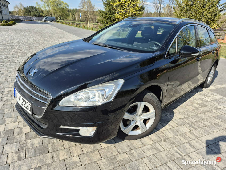 Peugeot 508 navigacja 20hdi Panorama I 20102018 czarny lubelskie Drelów sprzedam