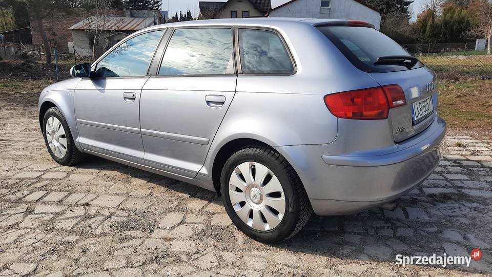 Audi A3 8P 16 Benzyna 5 Drzwi sprawna Klima Alu Kraśnik