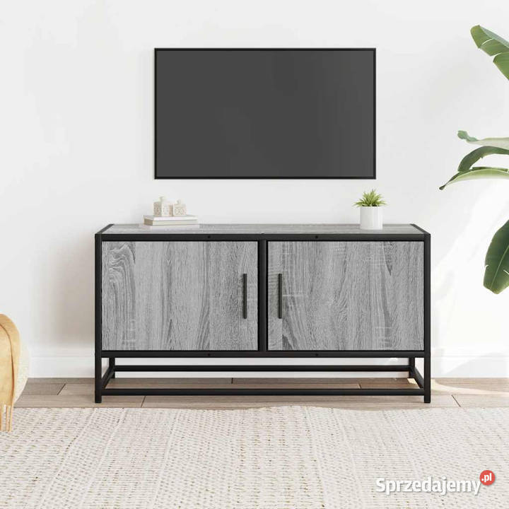 Szafka pod telewizor szary dąb sonoma 80x345x40 Warszawa