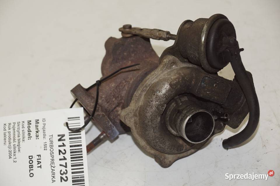 TURBOSPRĘŻARKA 13JTD 69 FIAT DOBLO Lipno