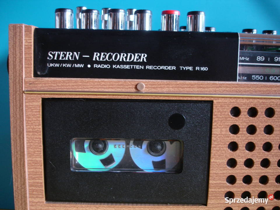 Radiomagnetofon RFT STERNRECORDER R160 Zielona Góra