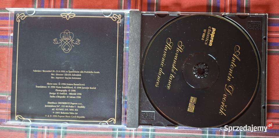 Antonin Dvorak The best of Czech Classics CD 1 płyta Kraków sprzedam