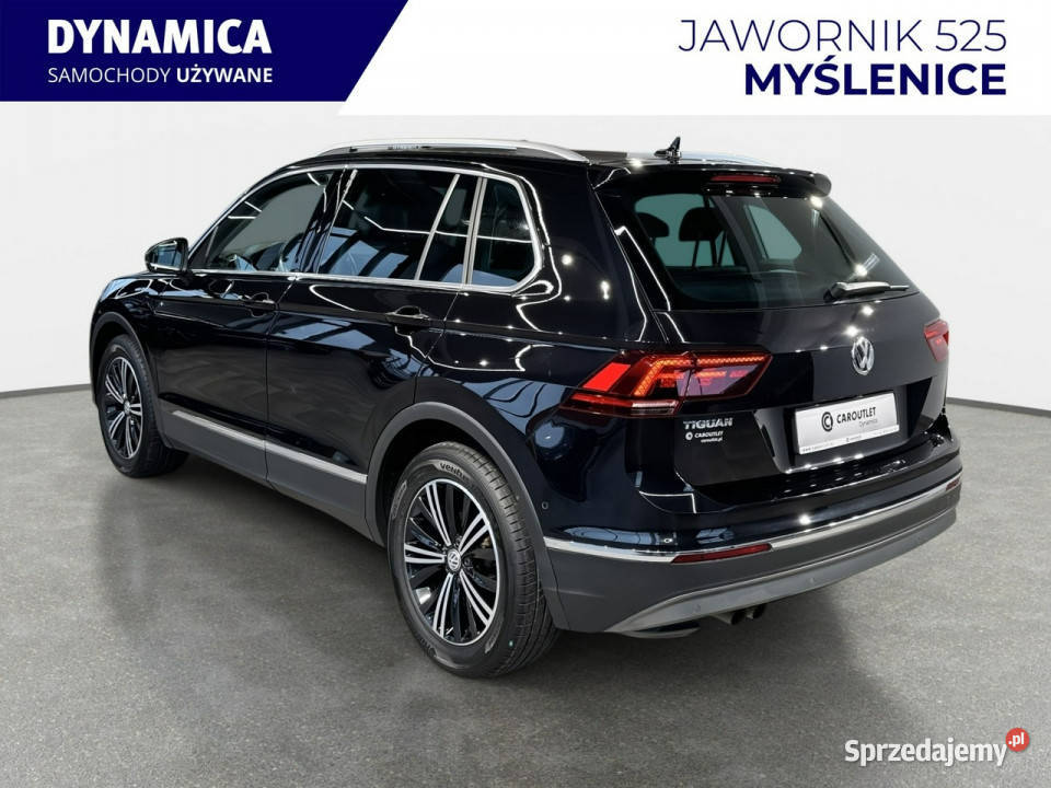 Volkswagen Tiguan Highline 15TSI 150 DSG 2020 r aluminiowe felgi Tiguan Myślenice