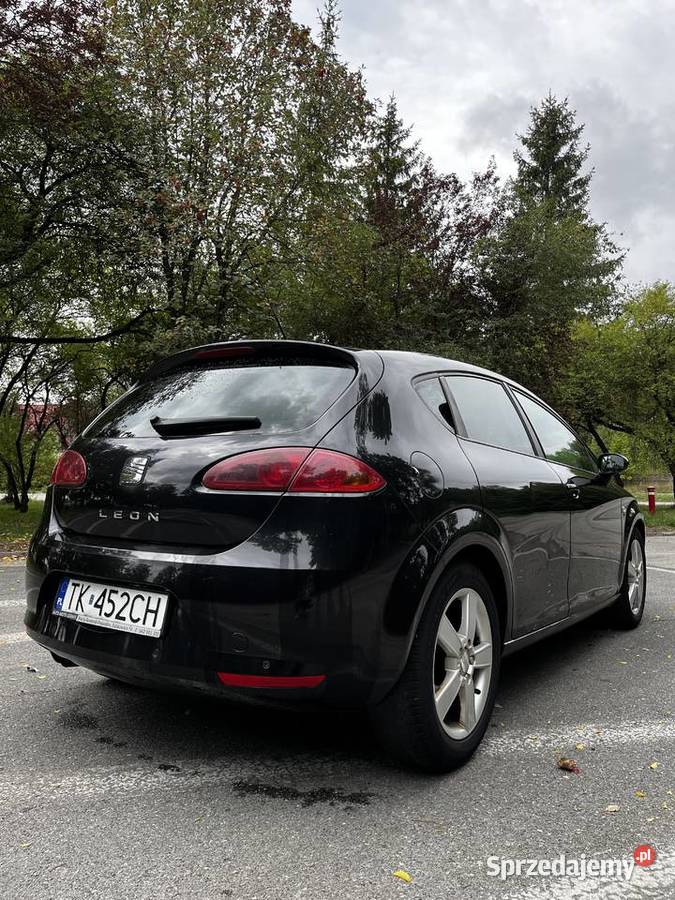 Seat Leon 20 TDI BKD 140 2006r Klimatyzacja asystent parkowania Kielce