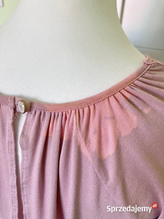 Śliczna bluzka Golden State USA pudrowy róż Nisko