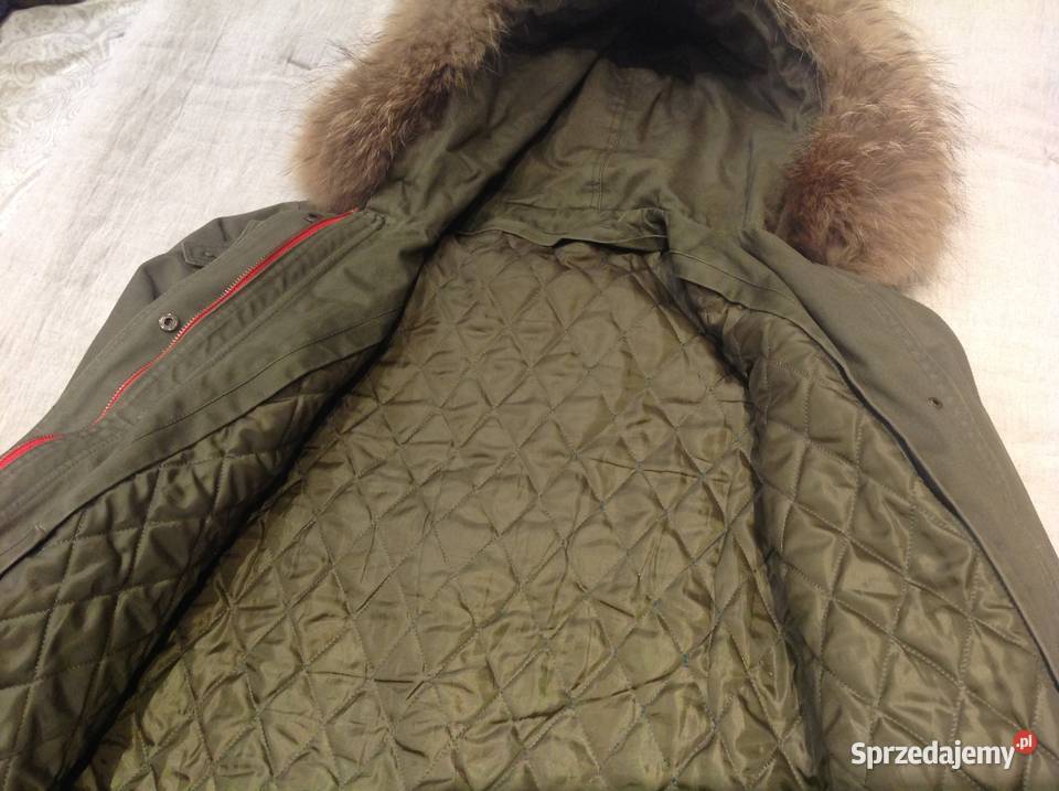 Kurtka Parka Khaki Jenot Damska r 36 Jenot zielony lubuskie Nowa Sól sprzedam