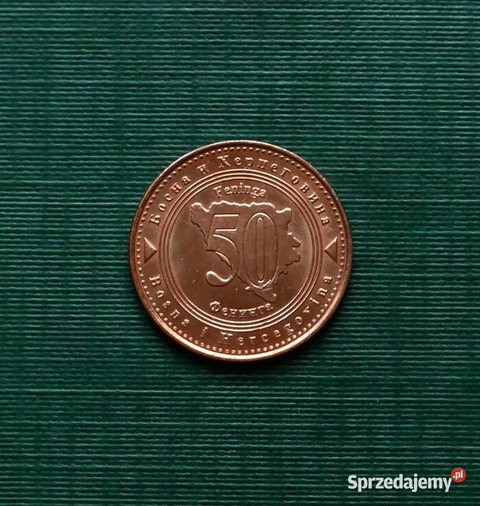 BOŚNIA I HERCEGOWINA 50 fenigów 2017r Gliwice