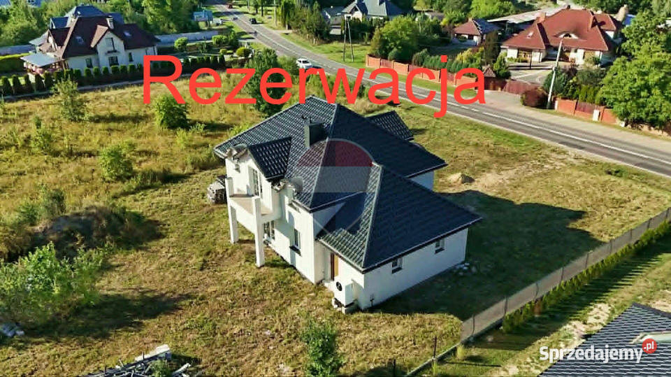 WYJĄTKOWY dom w stylu dworkowym Szydłowiec balkon