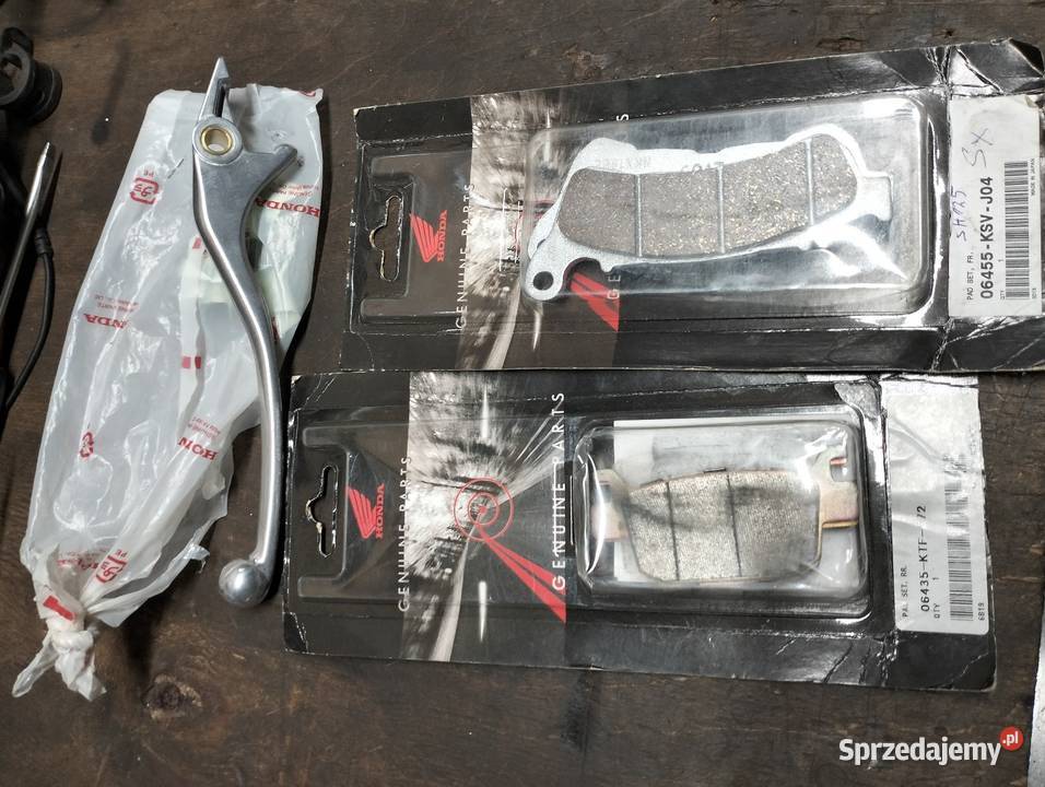 Honda OEM części nowe klocki przód tył klamka Tuczno sprzedam