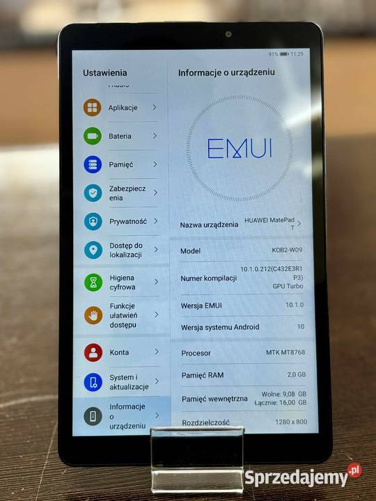Tablet Huawei MatePad T8 8 2 GB 16 GB niebieski warmińsko-mazurskie Elbląg