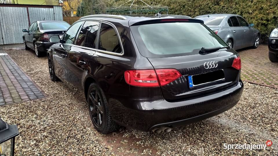Audi A4 b8 20 TDI 2009r Alu Czarny Połysk Toruń sprzedam
