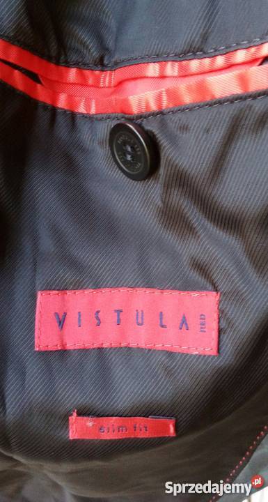 Płaszcz Brookliner Vistula Okazja szary/srebrny Zakopane